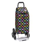 carlux-6-roues-parapluie 8222-530 Chariot de course isotherme sidebag bleublanccourse 6 roues carlux motif parapluie