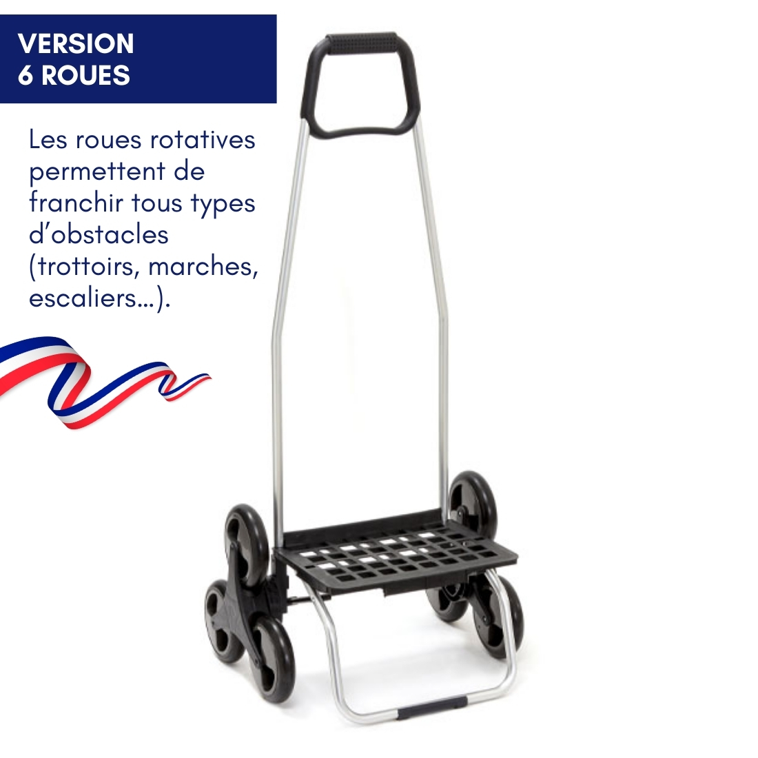 Chariot Sidebag 6 roues